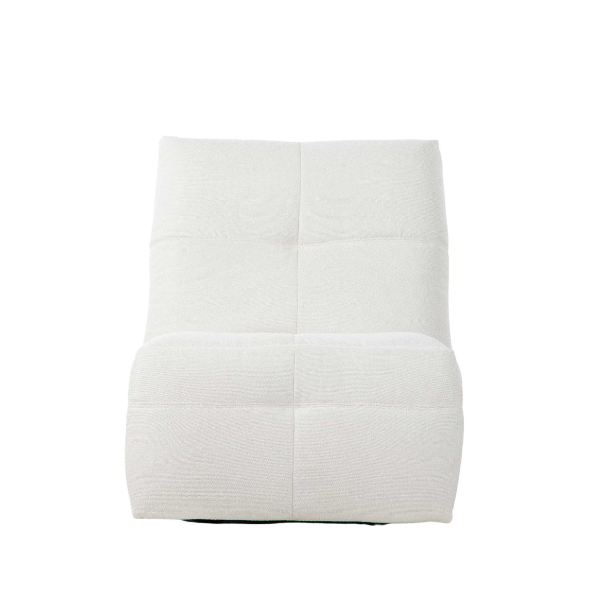 Relaxfauteuil - Off-white - Verstelbaar - Draaibaar - Modern