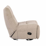 Relaxfauteuil - Off-white - Verstelbaar - Draaibaar - Modern
