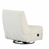 Relaxfauteuil - Off-white - Verstelbaar - Draaibaar - Modern