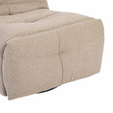 Relaxfauteuil - Off-white - Verstelbaar - Draaibaar - Modern