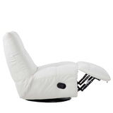 Relaxfauteuil - Off-white - Verstelbaar - Draaibaar - Modern