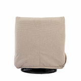 Relaxfauteuil - Taupe - Verstelbaar - Draaibaar - Schommelfunctie