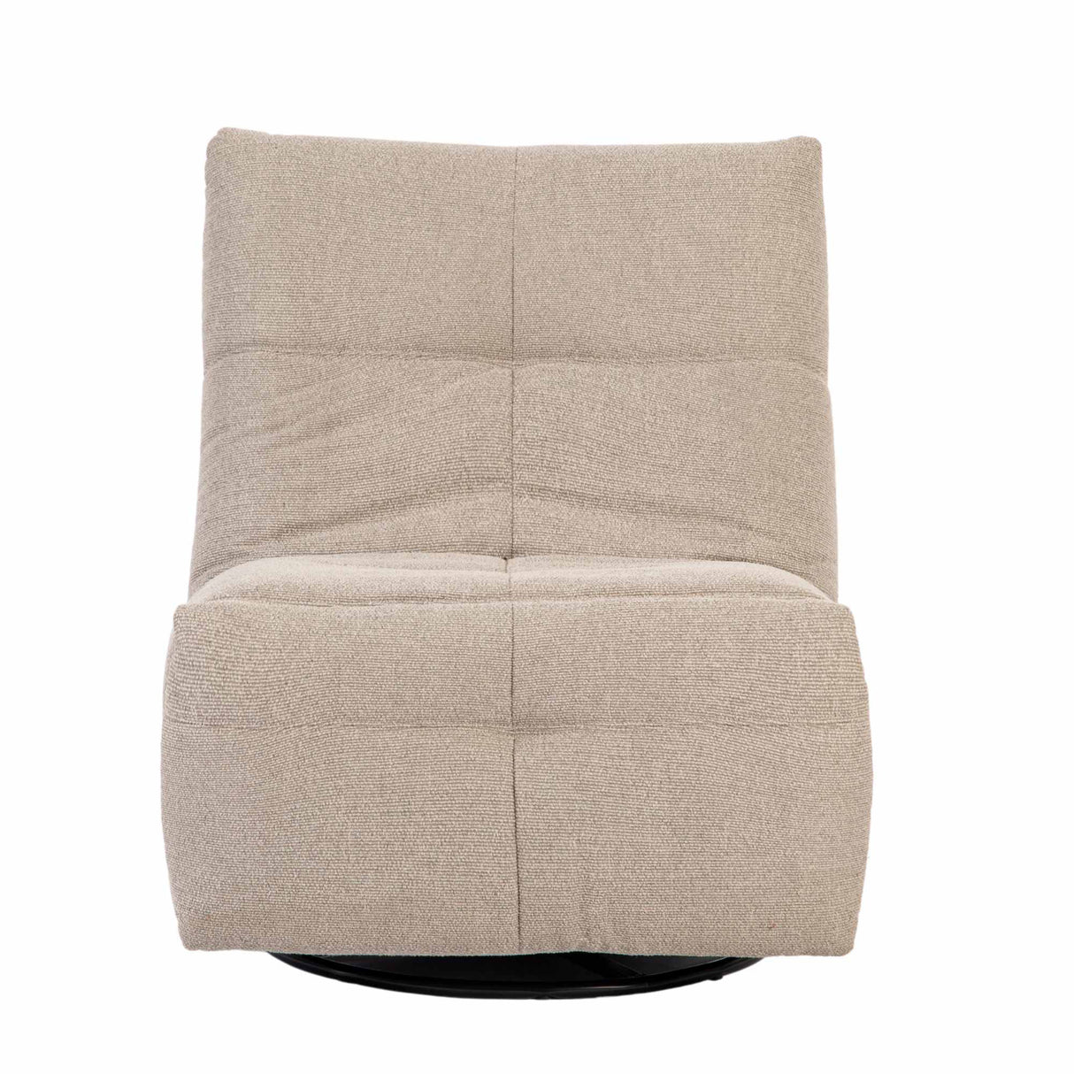 Relaxfauteuil - Taupe - Verstelbaar - Draaibaar - Schommelfunctie
