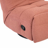Relaxfauteuil - Roze - Verstelbaar - Draaibaar - Modern
