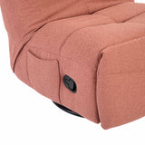 Relaxfauteuil - Roze - Verstelbaar - Draaibaar - Modern
