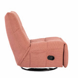 Relaxfauteuil - Roze - Verstelbaar - Draaibaar - Modern
