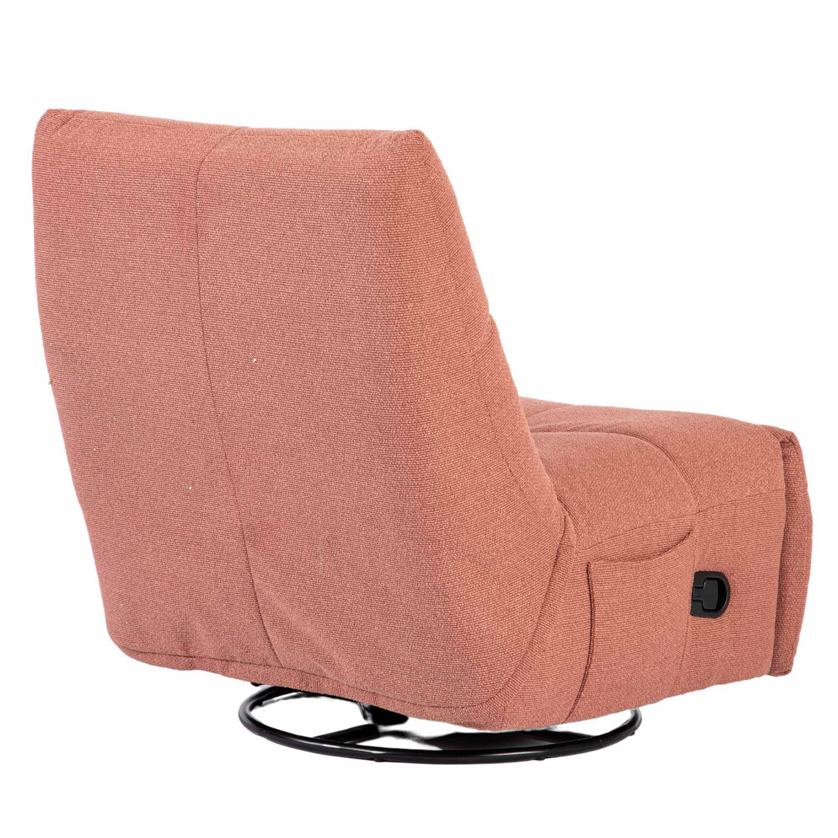Relaxfauteuil - Roze - Verstelbaar - Draaibaar - Modern