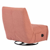 Relaxfauteuil - Roze - Verstelbaar - Draaibaar - Modern