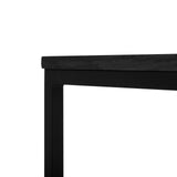 Banktafel Zwart Rya Benoa