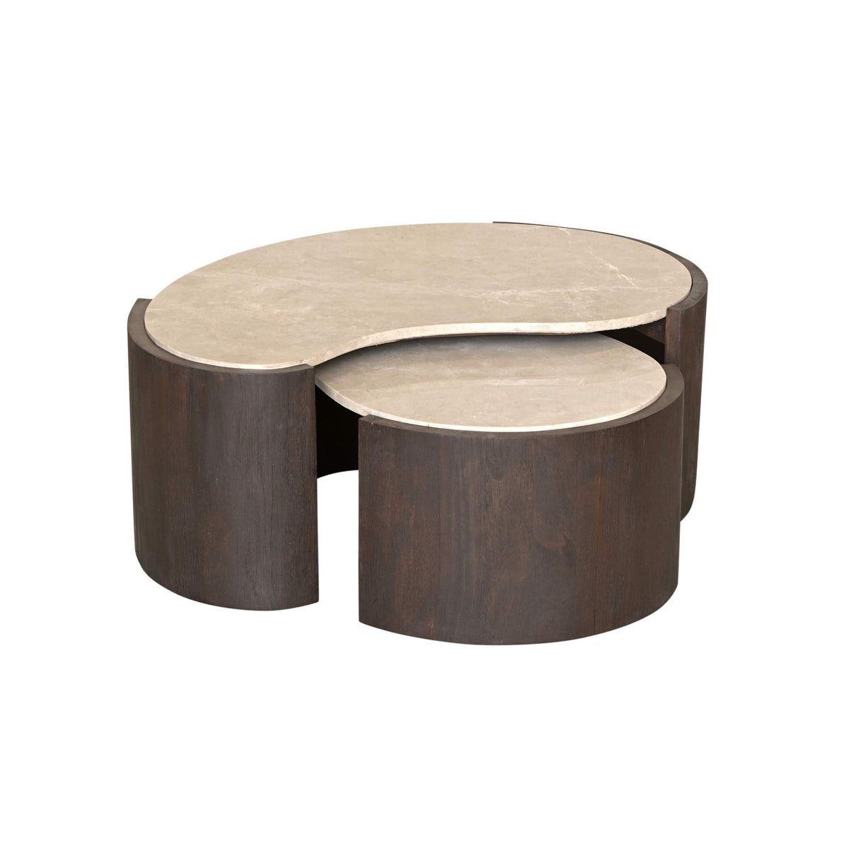 Bijzettafel Lume marmer 71 cm Starfurn