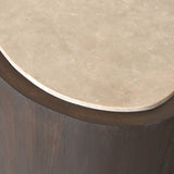 Bijzettafel Lume marmer 71 cm Starfurn