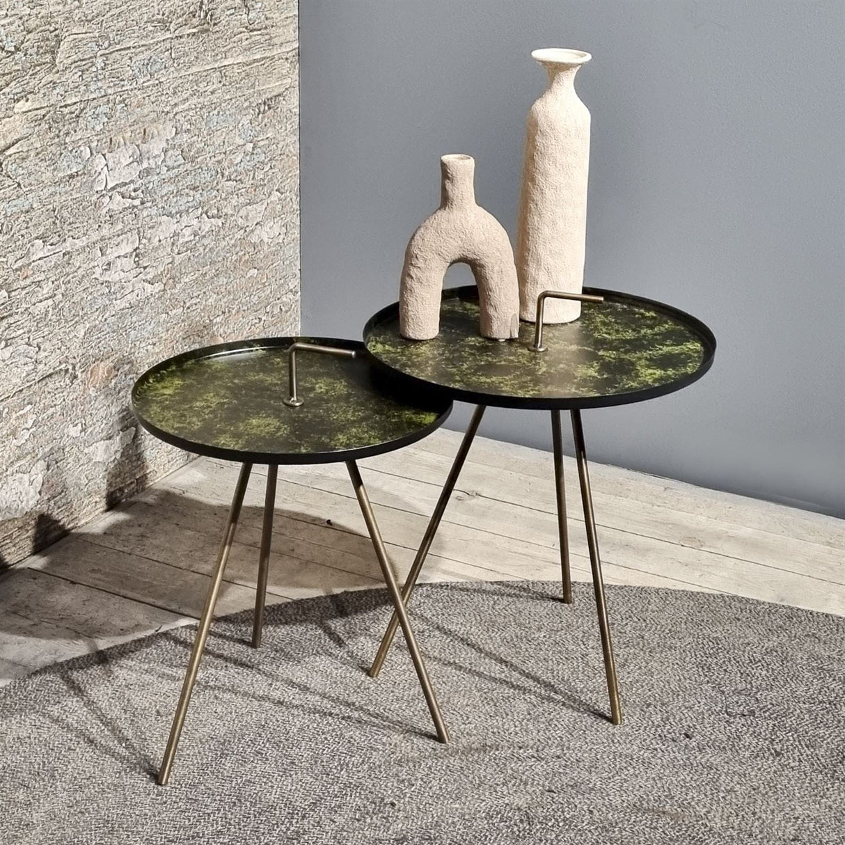 Bijzettafel Rond Saphire 39 Benoa