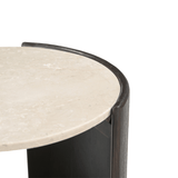 Bijzettafel Rune Botticino marmer 45 cm Starfurn