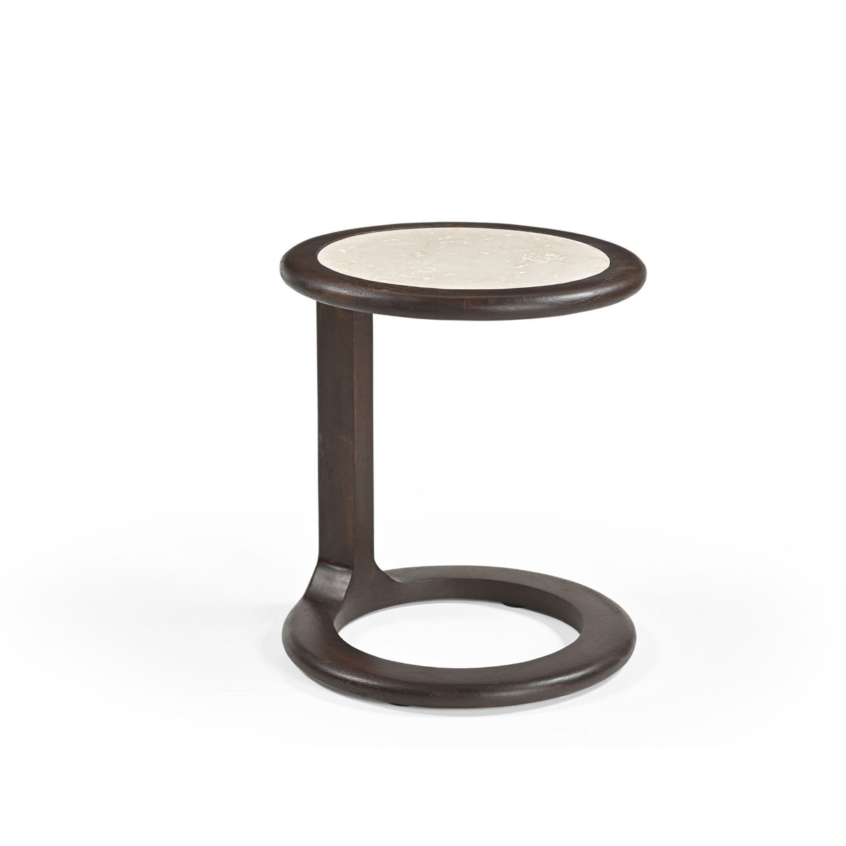 Bijzettafel set - 2-delig - Bruin - Travertin End Tables Starfurn