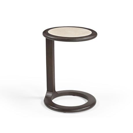 Bijzettafel set - 2-delig - Bruin - Travertin End Tables Starfurn