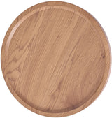 Bijzettafel Set Aspen (2-delig) – Rond – Hout & Zwart Metaal – Modern Design End Tables Knuska