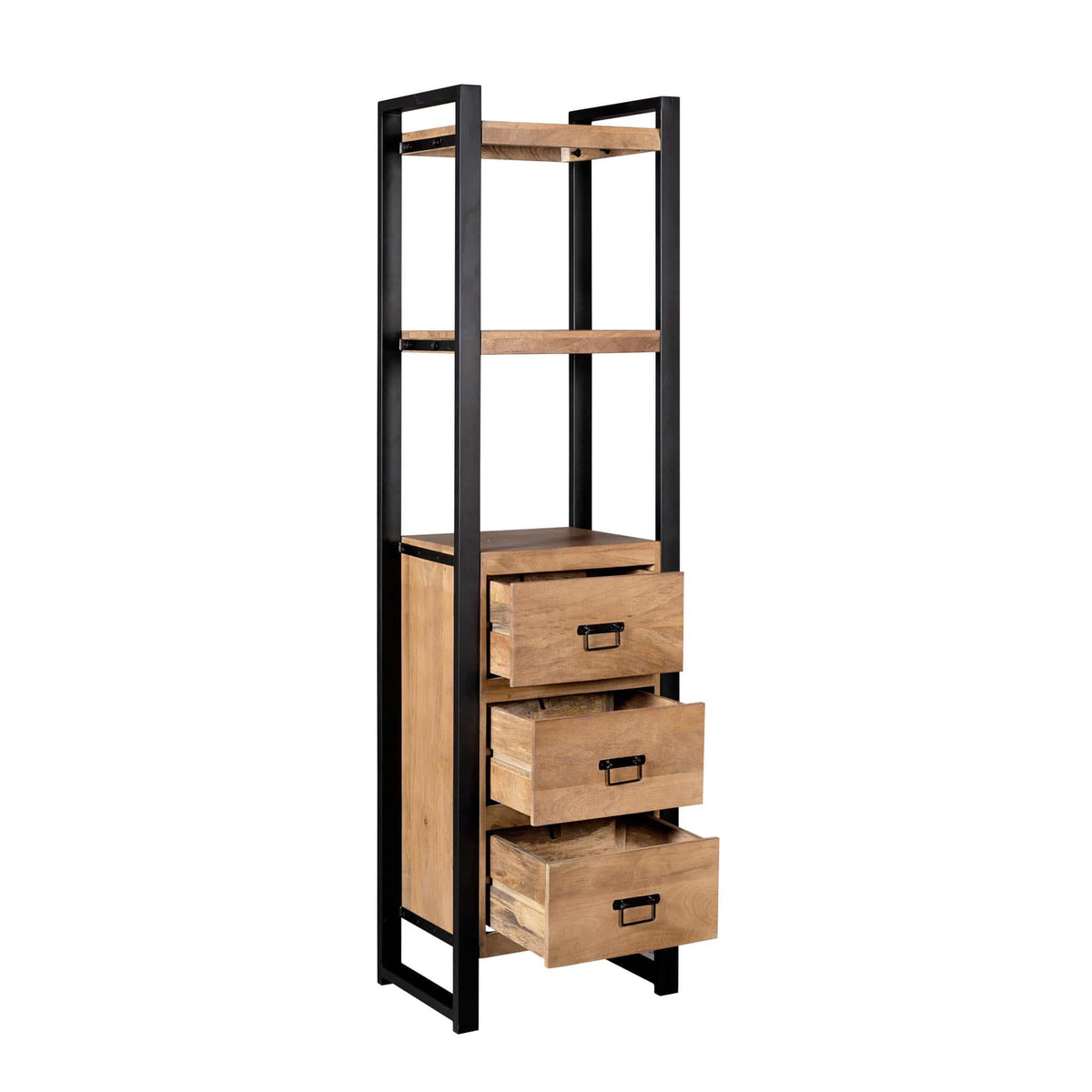 Boekenkast Britt | 55 cm | drie lades Starfurn