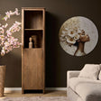 Boekenkast Dallas Naturel Mangohout 55 cm Starfurn