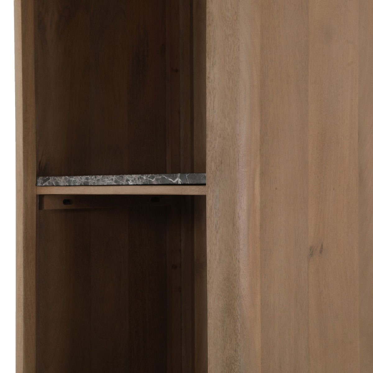Boekenkast Dallas Naturel Mangohout 55 cm Starfurn