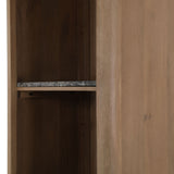 Boekenkast Dallas Naturel Mangohout 55 cm Starfurn