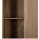 Boekenkast Dallas Naturel Mangohout 55 cm Starfurn
