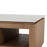Bovenblad Salontafel Dallas Beige Marmer Starfurn