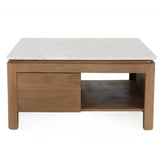 Bovenblad Salontafel Dallas Beige Marmer Starfurn