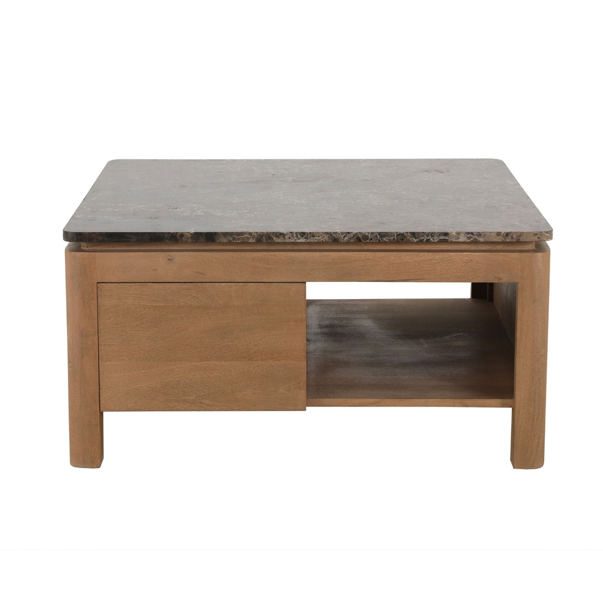 Bovenblad Salontafel Dallas Bruin Marmer Starfurn