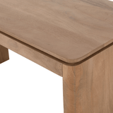 Bureau Dallas Naturel Mangohout 130 cm Starfurn