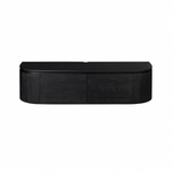 Compact Tv-meubel - Zwart Mangohout - 120 cm - Zwevend of Staand Entertainment Centers & TV Stands Starfurn