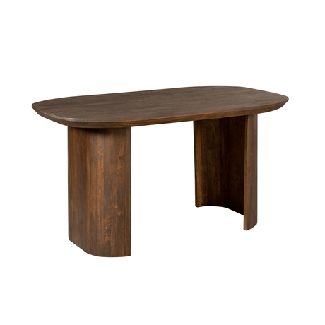 Design Bureau - Bruin Mangohout - 150 cm - Organische Poten Desks Starfurn