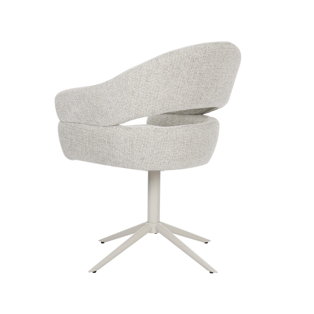 Draaibare eetkamerstoel Lily Beige Starfurn