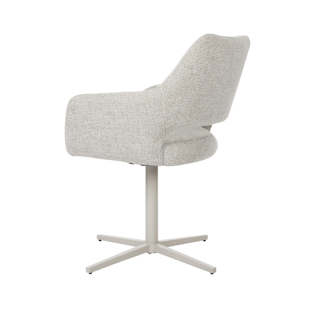Draaibare eetkamerstoel Lux Beige Starfurn