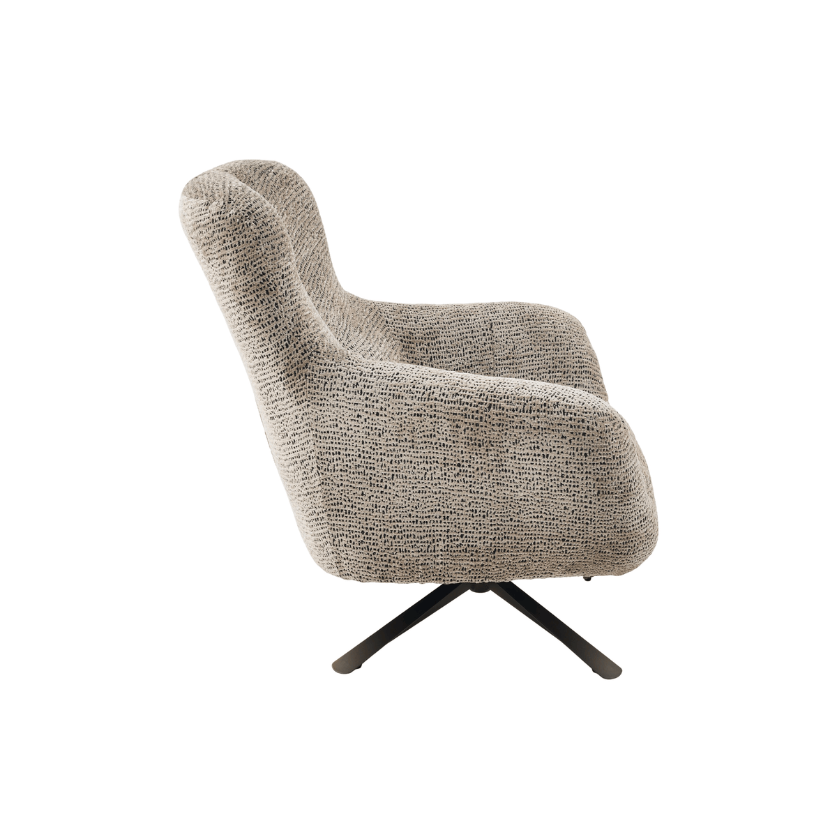 Draaibare Fauteuil Nena Bruin Starfurn