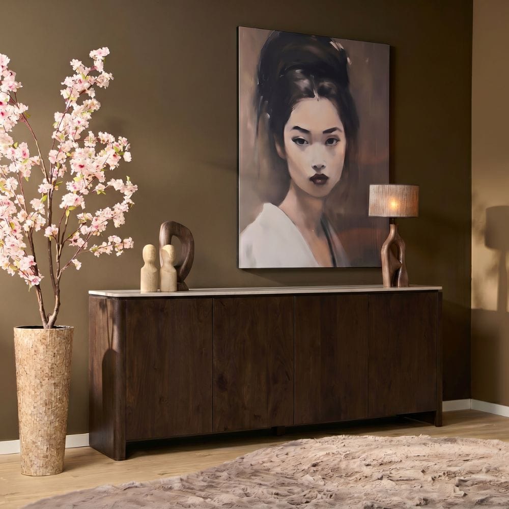 Dressoir Dallas Bruin Mangohout 210 cm Starfurn