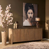 Dressoir Dallas Naturel Mangohout 210 cm Starfurn