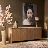 Dressoir Dallas Naturel Mangohout 210 cm Starfurn