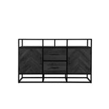 Dressoir Jax Zwart 150 Benoa