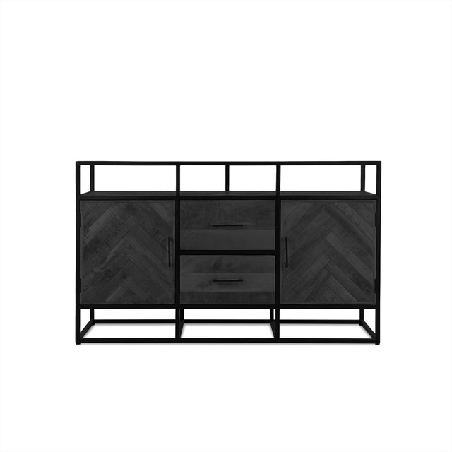 Dressoir Jax Zwart 150 Benoa