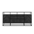 Dressoir Jax Zwart 200 Benoa