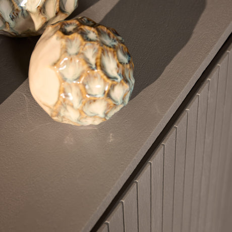 Dressoir - Taupe - Mangohout - 165 cm Buffets Starfurn