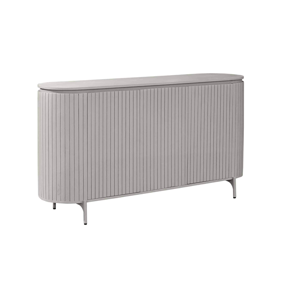Dressoir - Taupe - Mangohout - 165 cm Buffets Starfurn