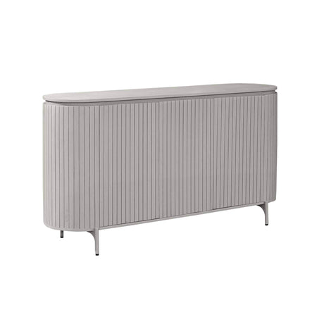 Dressoir - Taupe - Mangohout - 165 cm Buffets Starfurn