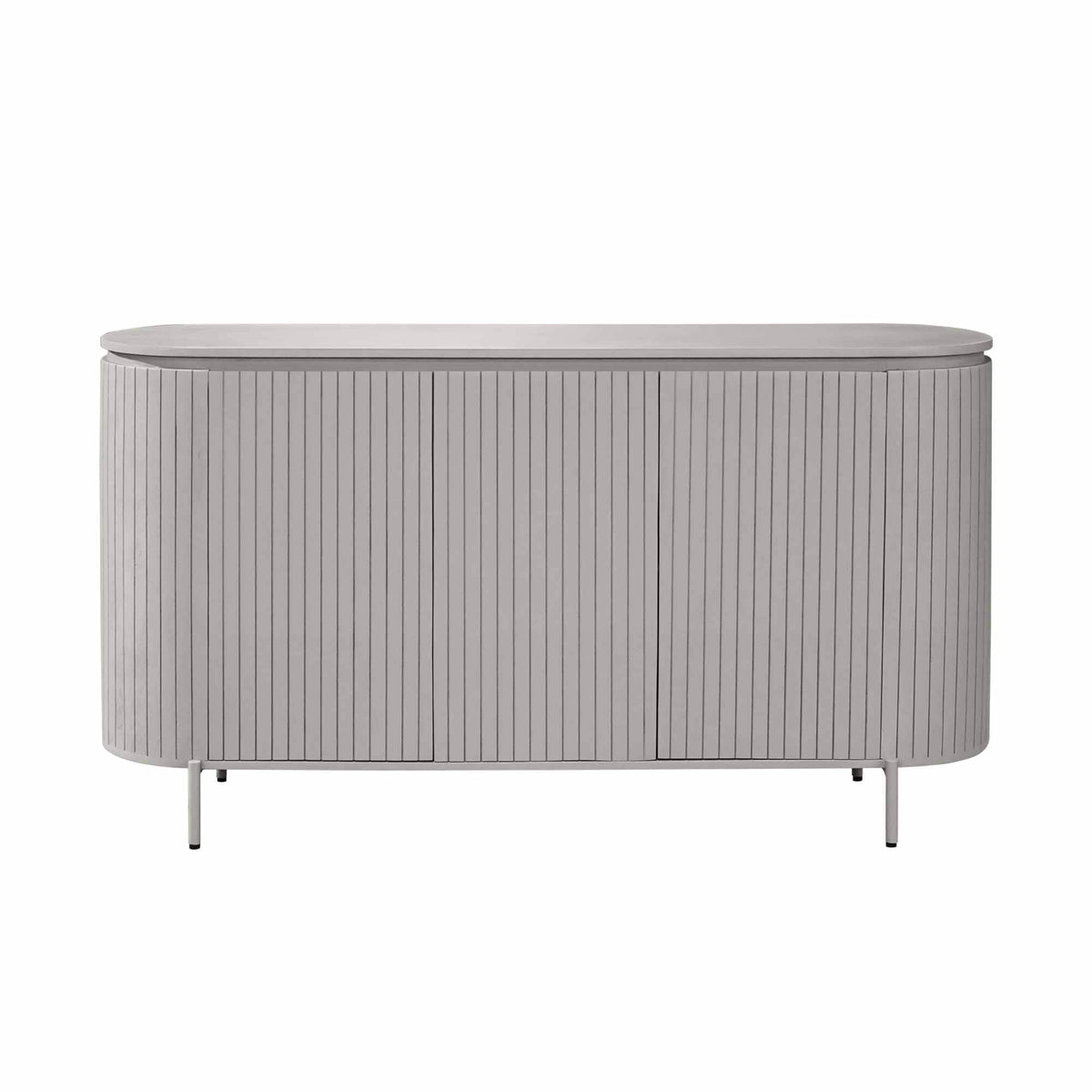 Dressoir - Taupe - Mangohout - 165 cm Buffets Starfurn