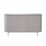 Dressoir - Taupe - Mangohout - 165 cm Buffets Starfurn
