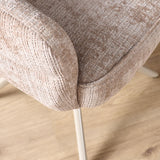 Eetkamerstoel Bella | Beige | Poot Sand | Met armleuning Starfurn
