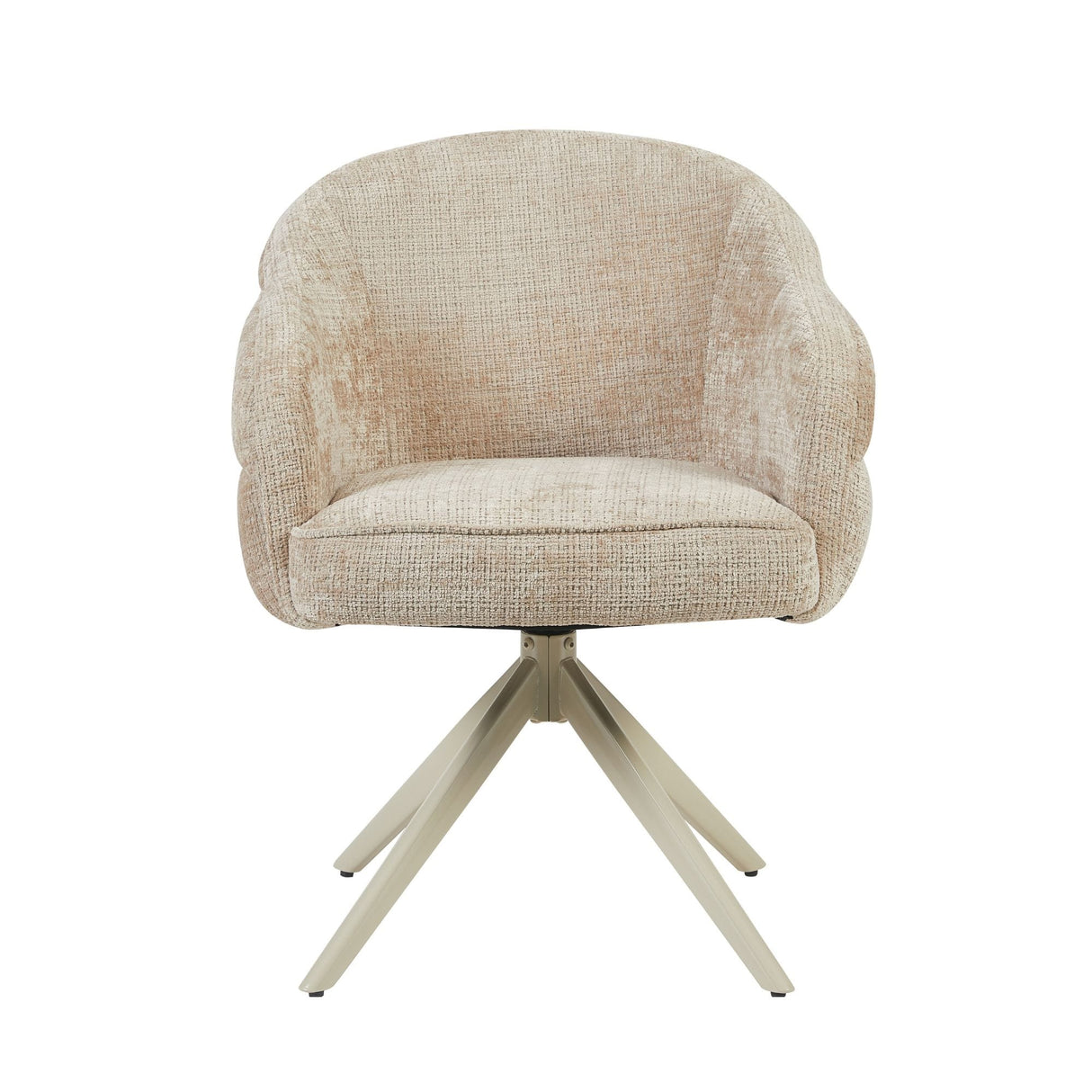 Eetkamerstoel Bella | Beige | Poot Sand | Met armleuning Starfurn