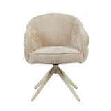 Eetkamerstoel Bella | Beige | Poot Sand | Met armleuning Starfurn
