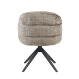 Eetkamerstoel Bella | Clay | Poot Black | Met armleuning Starfurn