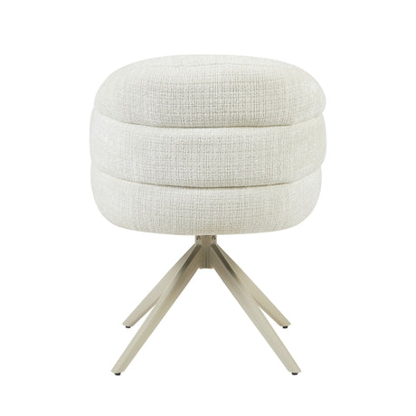 Eetkamerstoel Bella | Off White | Poot Sand | Met armleuning Starfurn